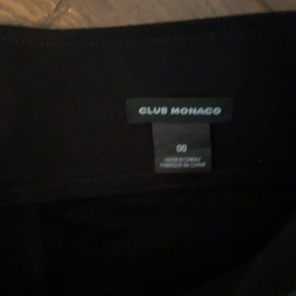 Club Monaco leather leggings - Picture 2 of 4